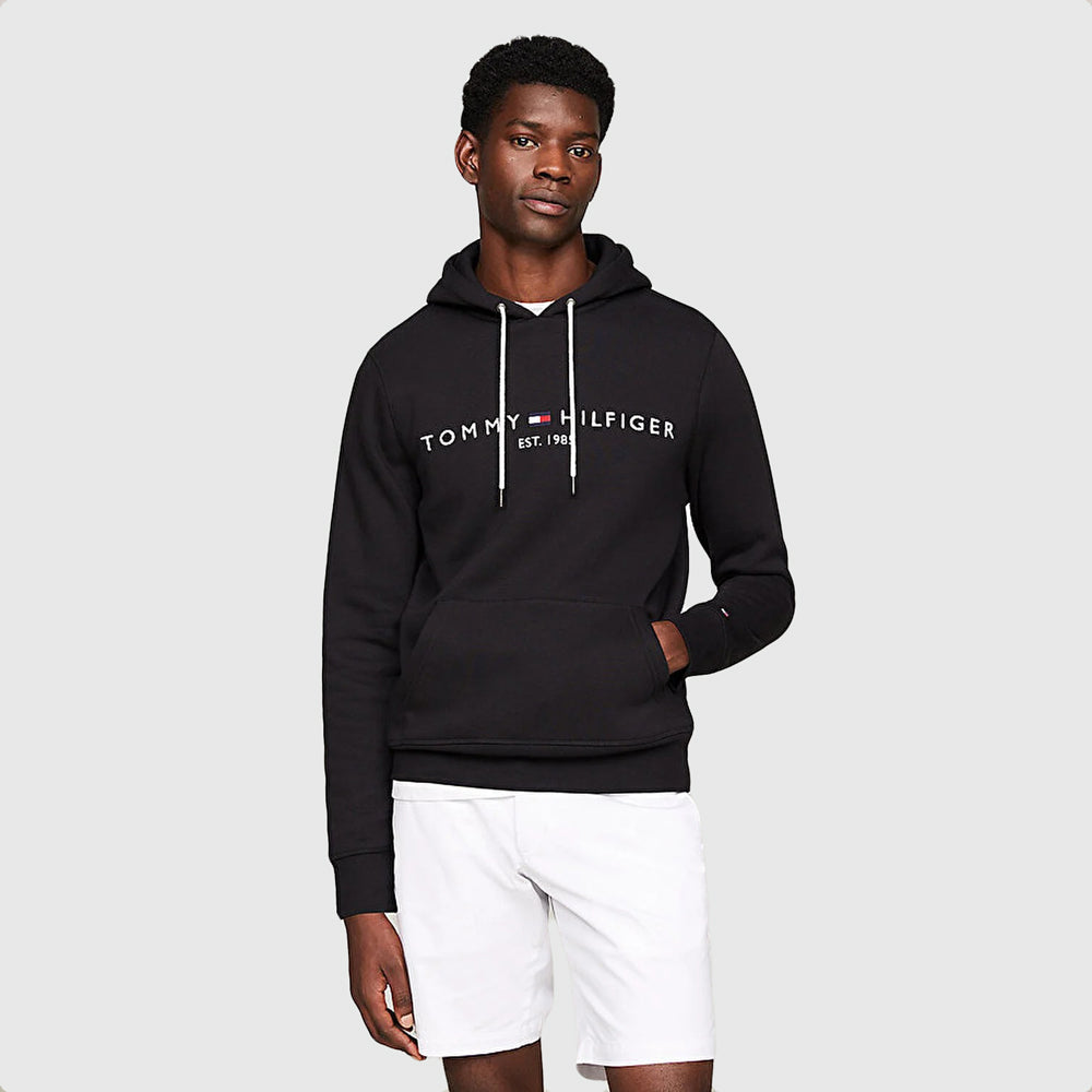 Tommy Hilfiger logo Hoodie - Navy |ThirdBaseUrban