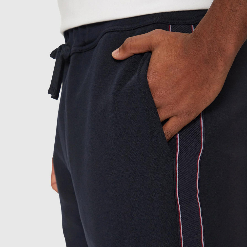 Global Stripe Sweatpants - Navy