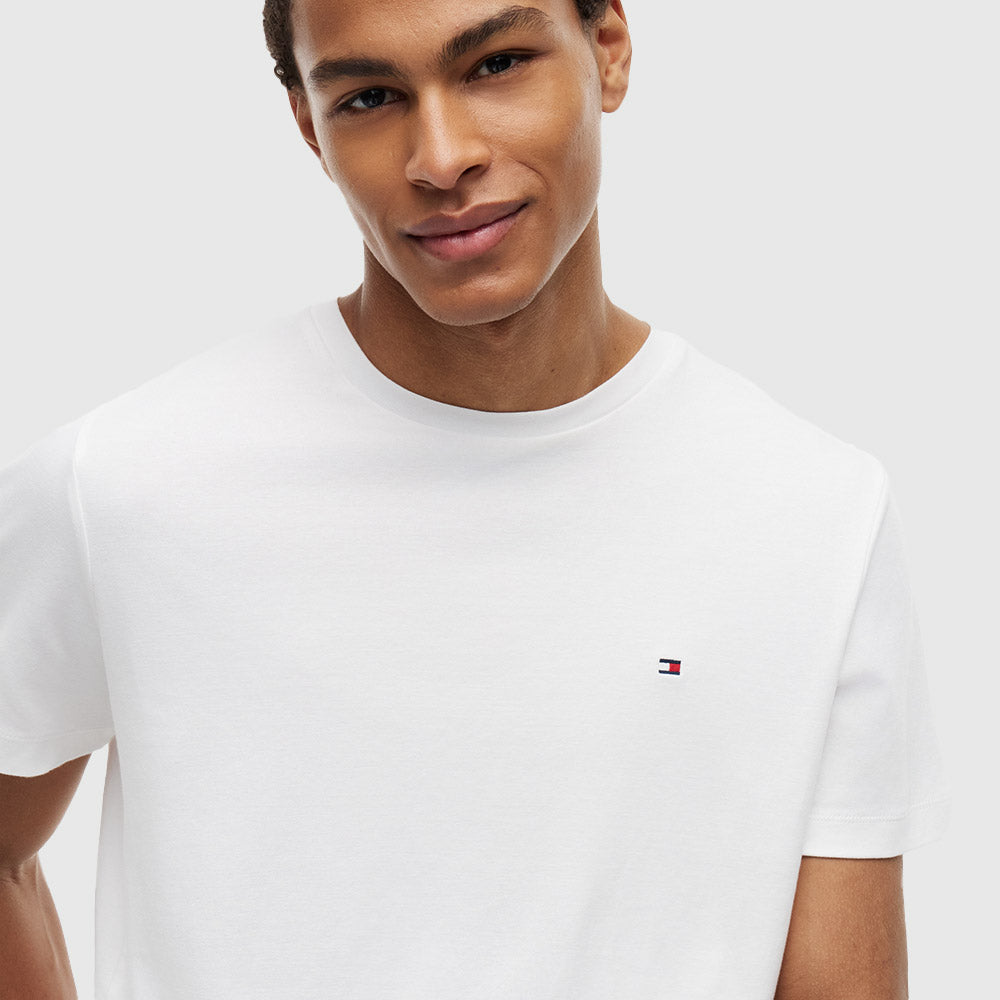 Interlock Knit T-Shirt - White