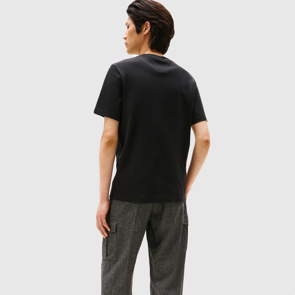 Light Interlock T-Shirt - Black