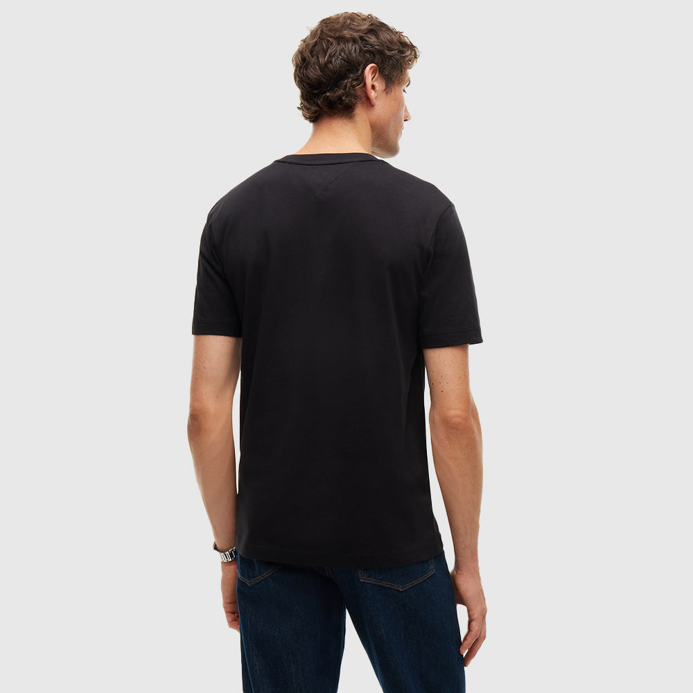 Logo Embroidery T-Shirt - Black