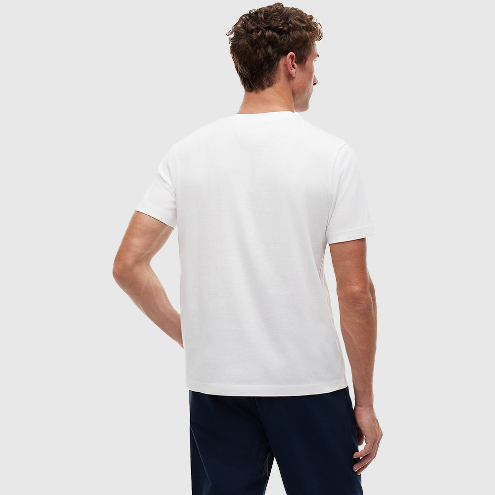 Logo Jersey Crew Neck T-Shirt - White