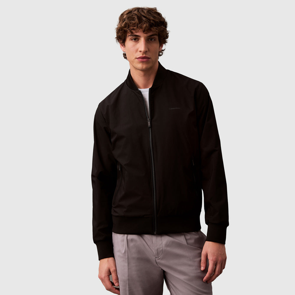 Calvin Klein Matte Bomber Black |ThirdBaseUrban - Main Image
