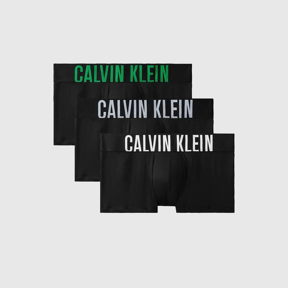 3 Pack Low Rise Trunk - Black Multi