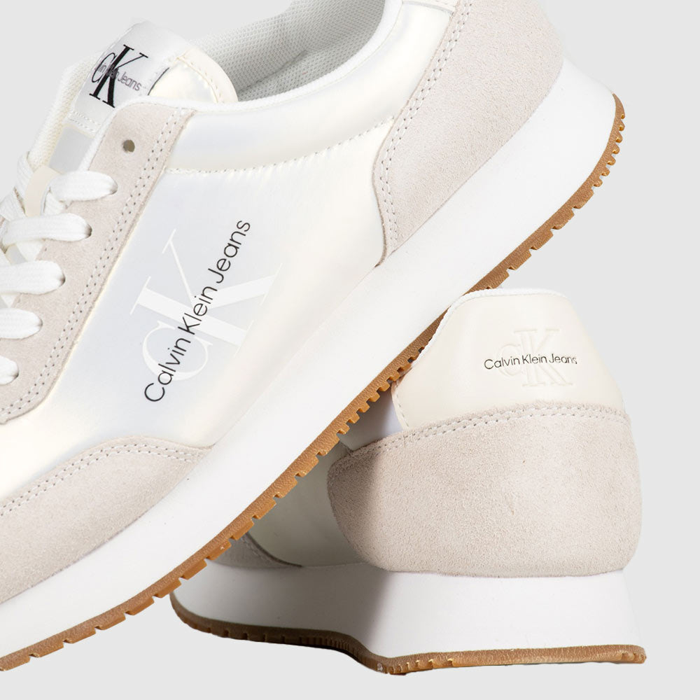 Retro Runner Low Laceup - White Multi*