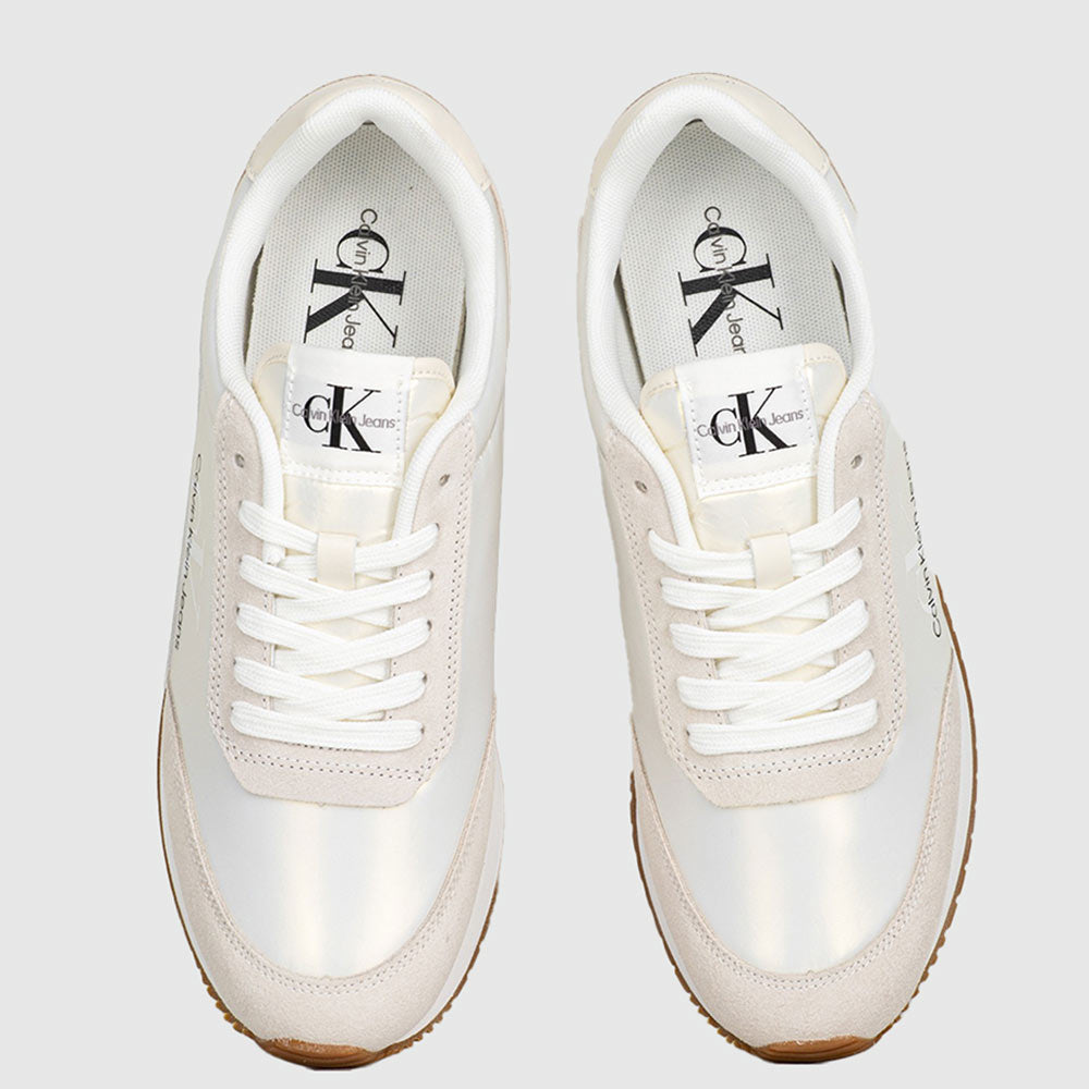 Retro Runner Low Laceup - White Multi*