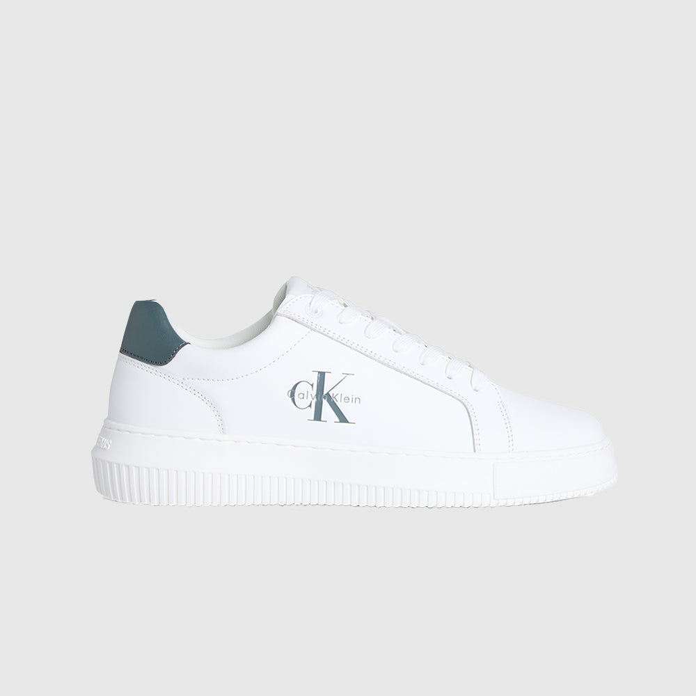 Chunky Cupsole Monologo Leather - White Multi*