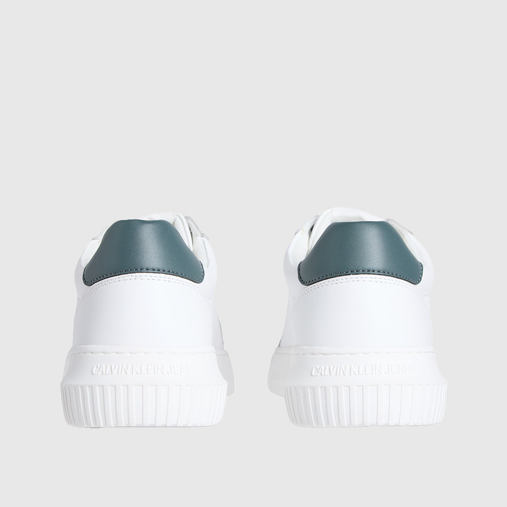 Chunky Cupsole Monologo Leather - White Multi*