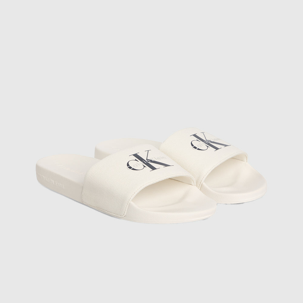 Slide Monologo Slip On - Off White Multi*