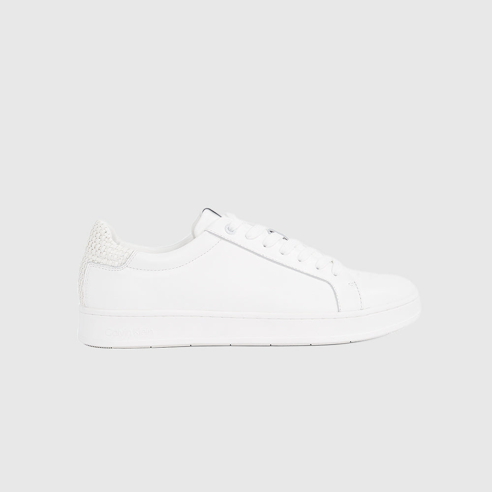 Low Top Lace Up Sneaker - White*