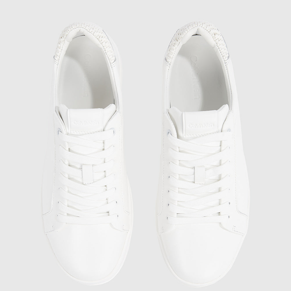 Low Top Lace Up Sneaker - White*
