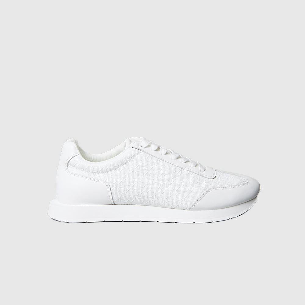 Low Profile Runner Laceup Monologo - White*