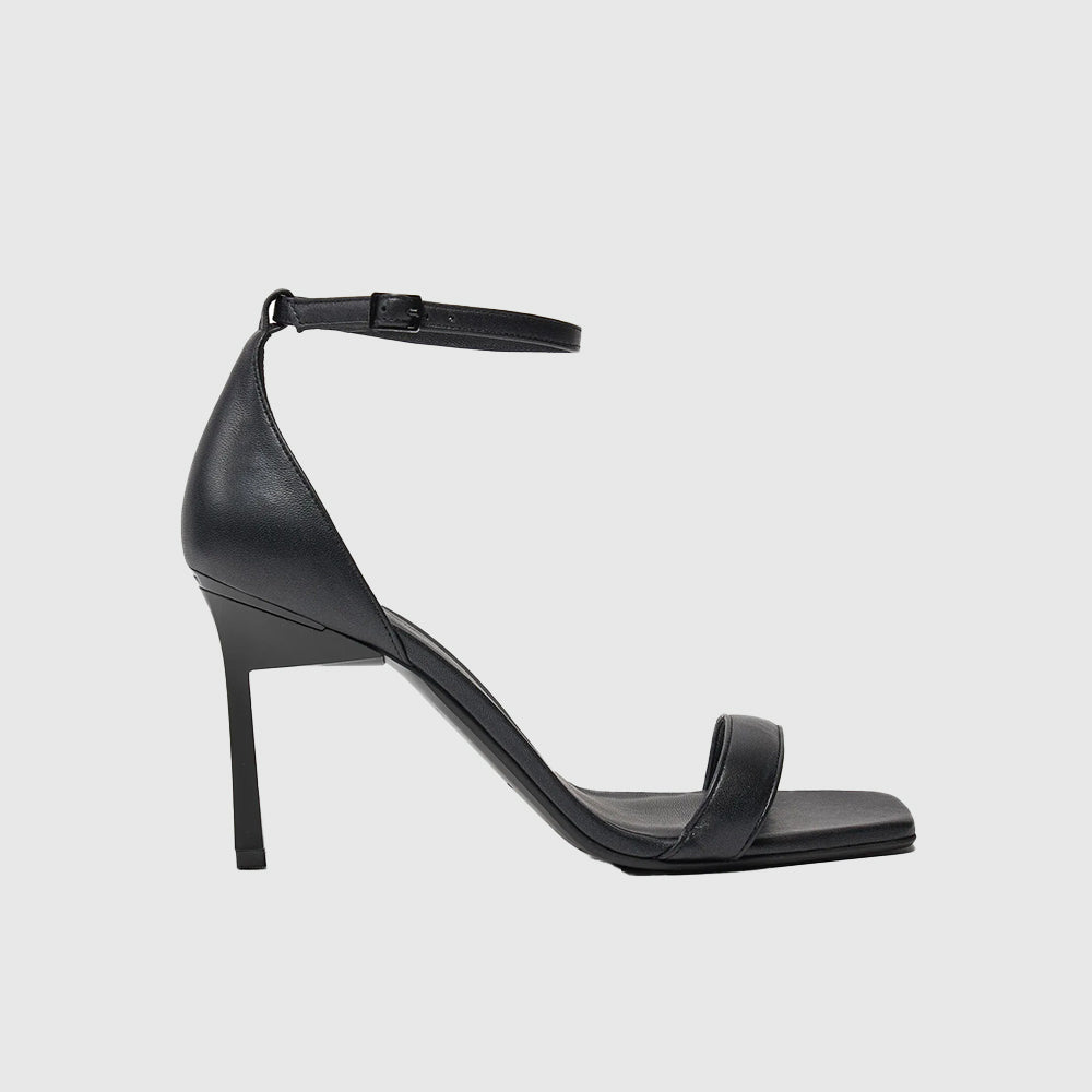 Heel Sandal 90 Pearl - Black*