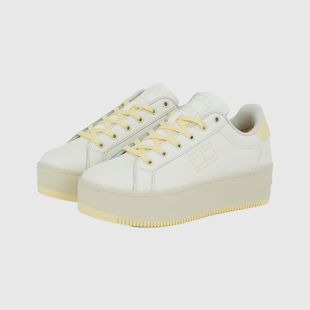 Flatform Essential Sneakers - Light Yellow*