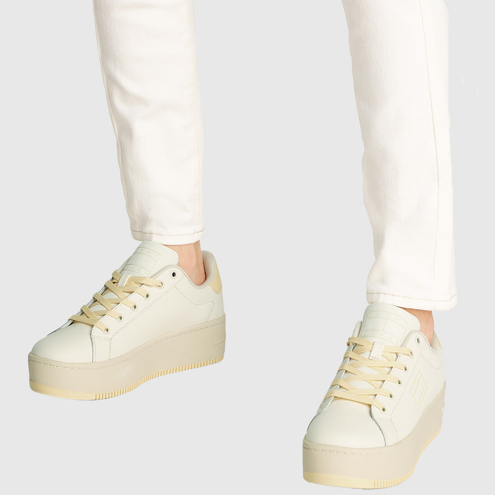 Flatform Essential Sneakers - Light Yellow*