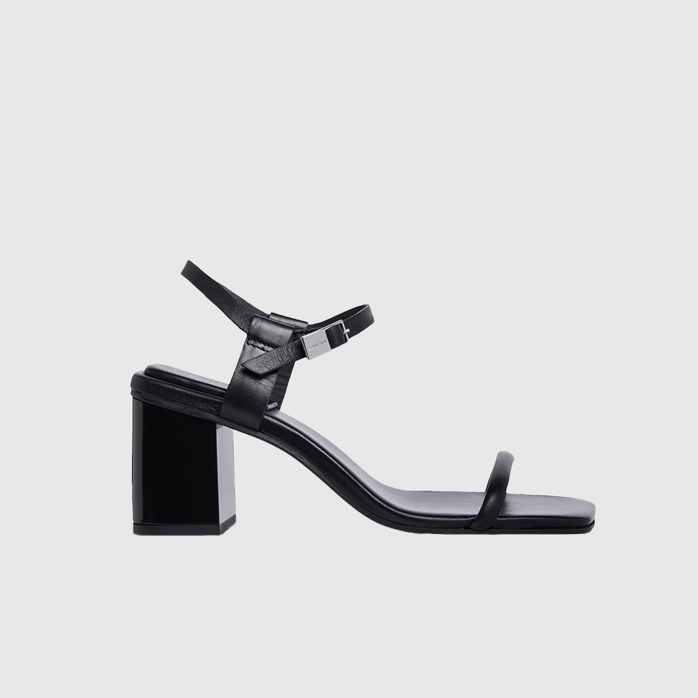 Block Heel Sandal 75 - Black*