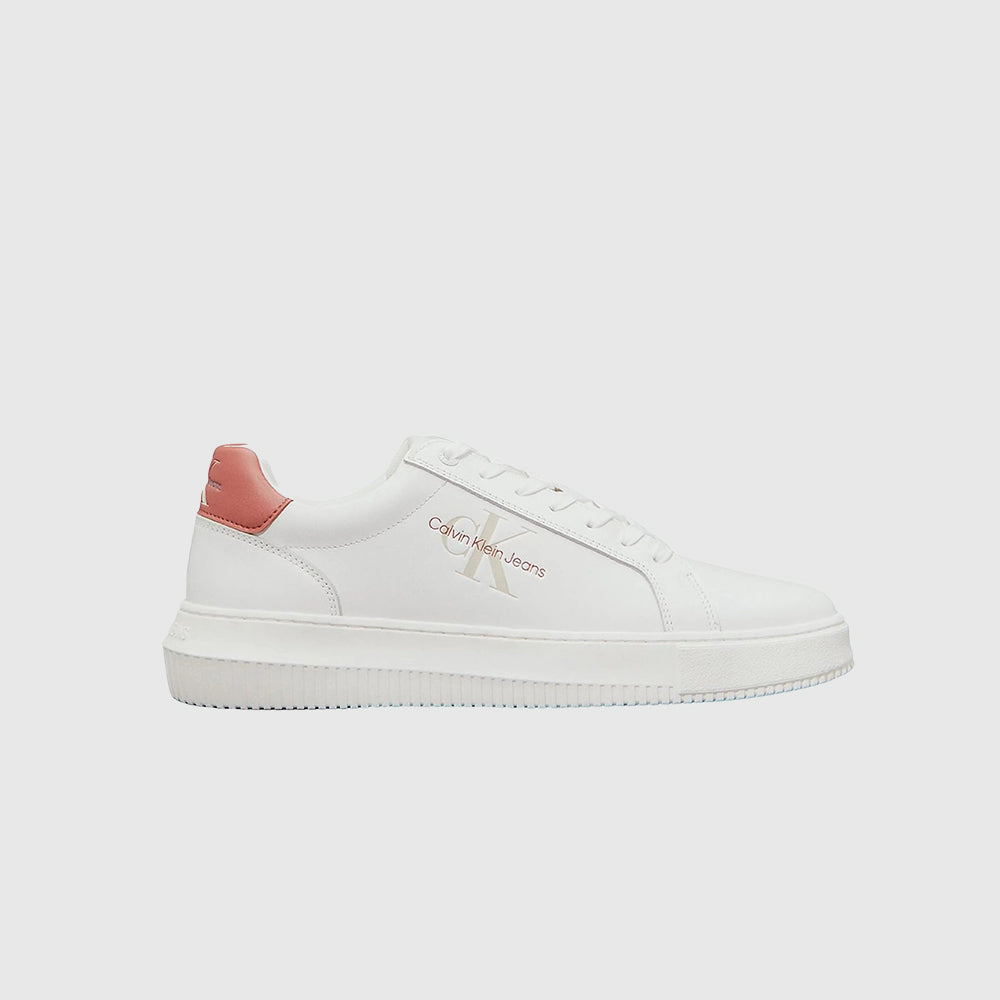 Chunky Cupsole Monologo Leather - White Multi*