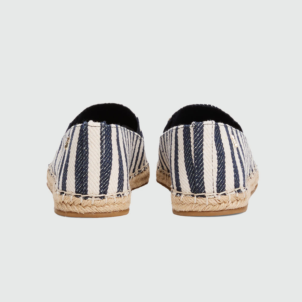 Nautical Stripe Espadrille - Navy Multi*