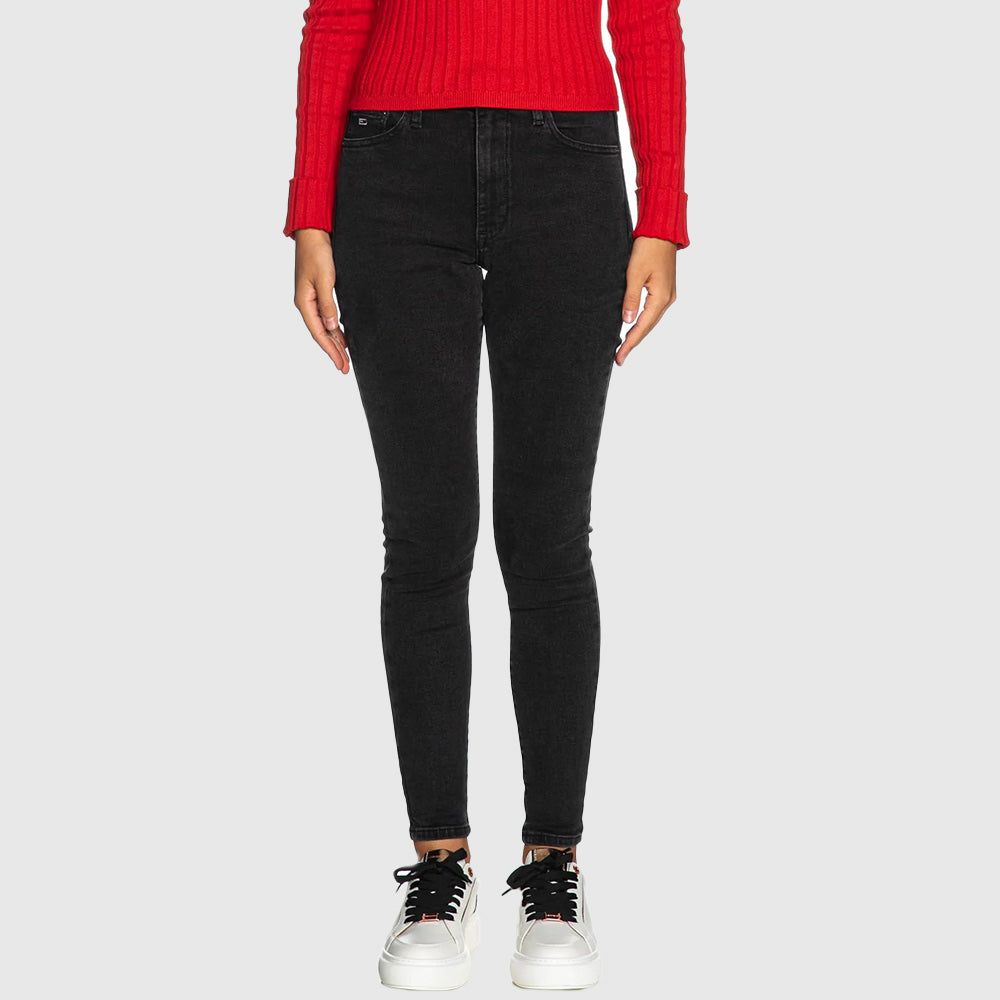 Sylvia High Skinny Jean - Denim Black*