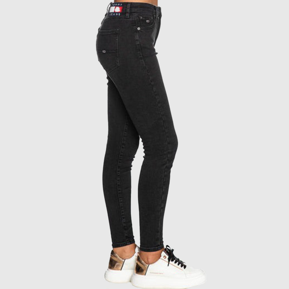 Sylvia High Skinny Jean - Denim Black*