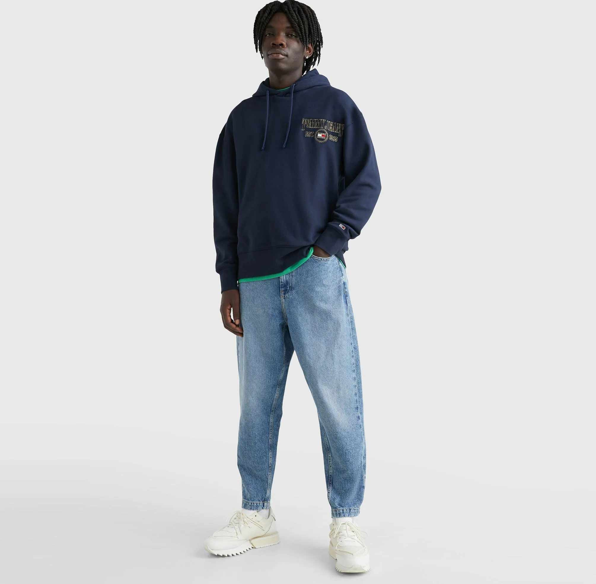 Relax Luxe Hoodie - Navy*