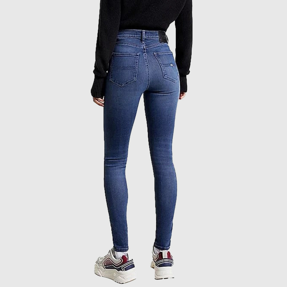 High Rise Super Skinny - Denim Dark*