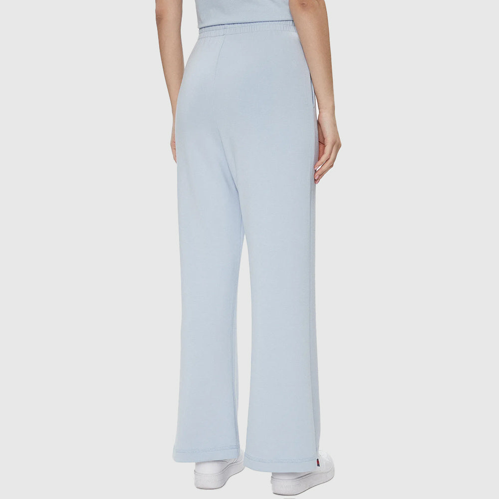 Badge Wide Sweatpants - Light Blue*