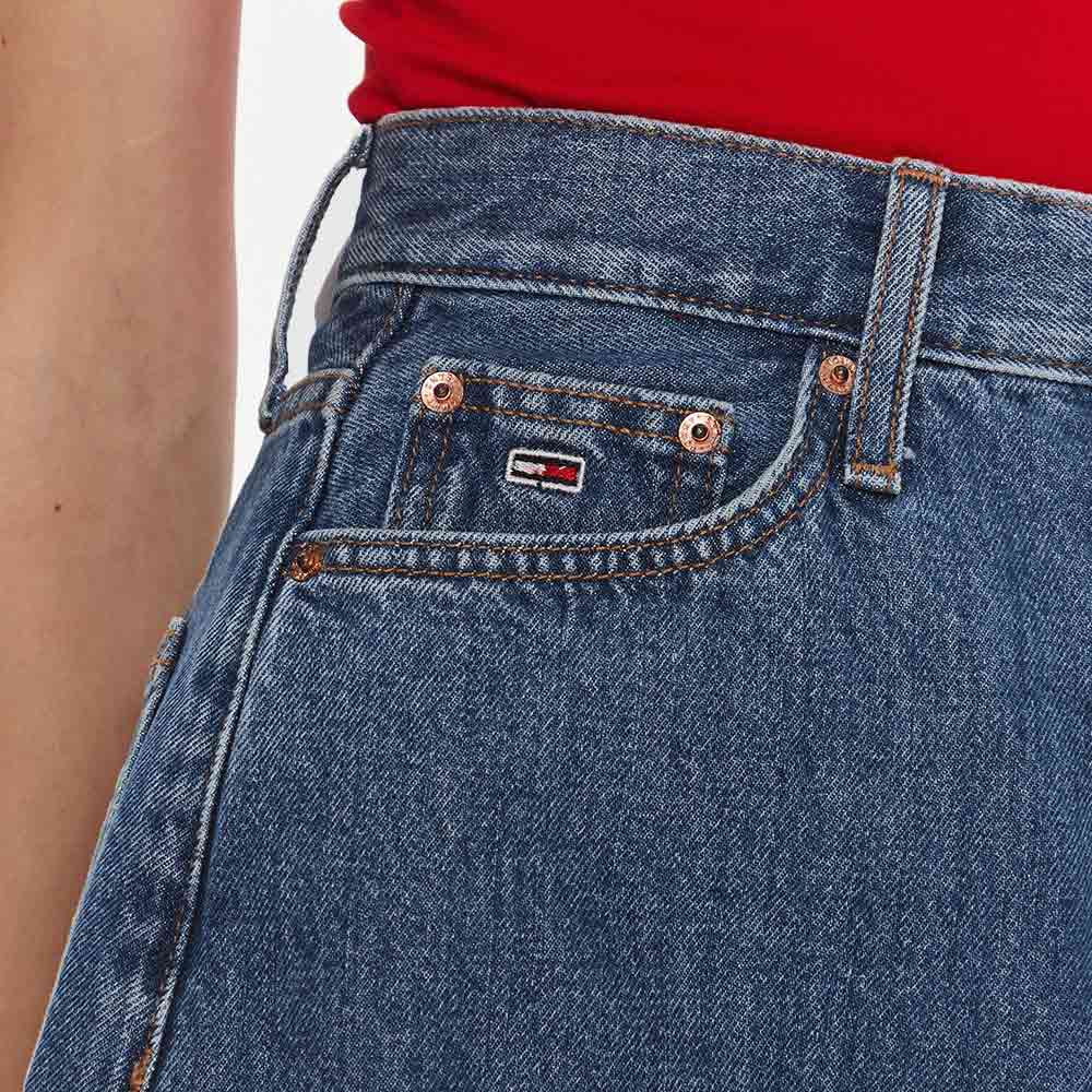 Ultra High Mom Skirt - Denim Medium*