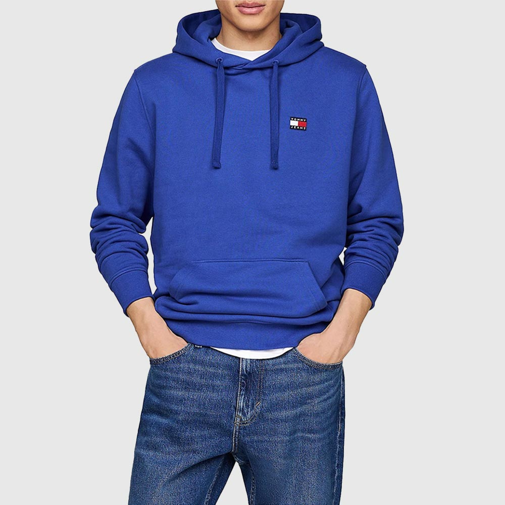 Regular Badge Hoodie - Blue*