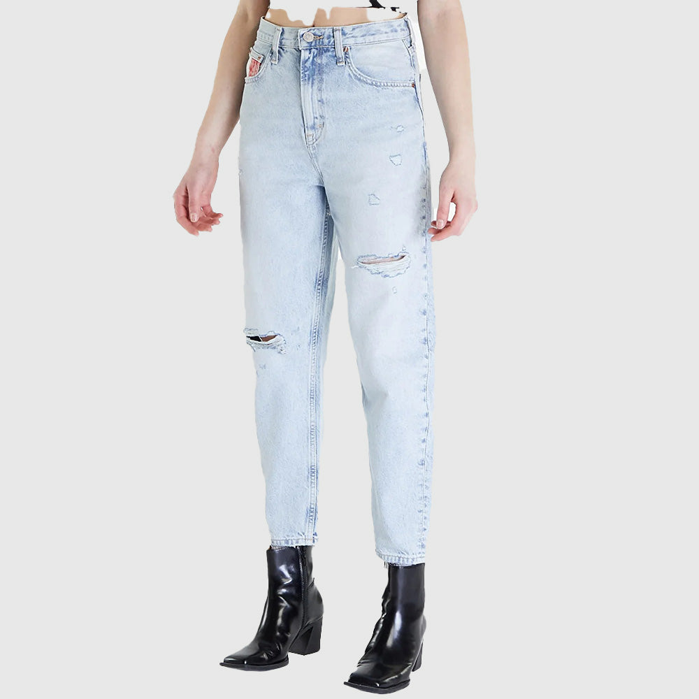 Mom Ultra High Tapered Jean - Denim Light*