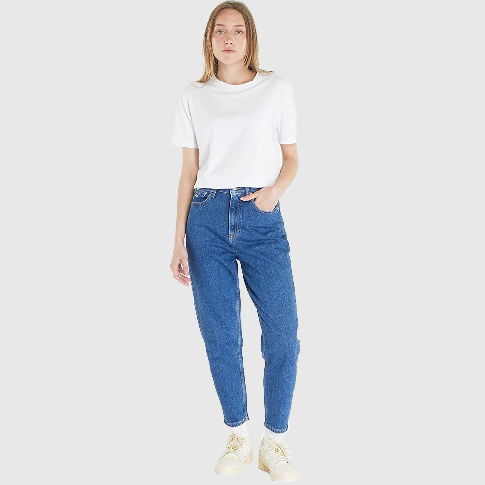 Ultra High Tapered Flag Jean - Denim Medium*