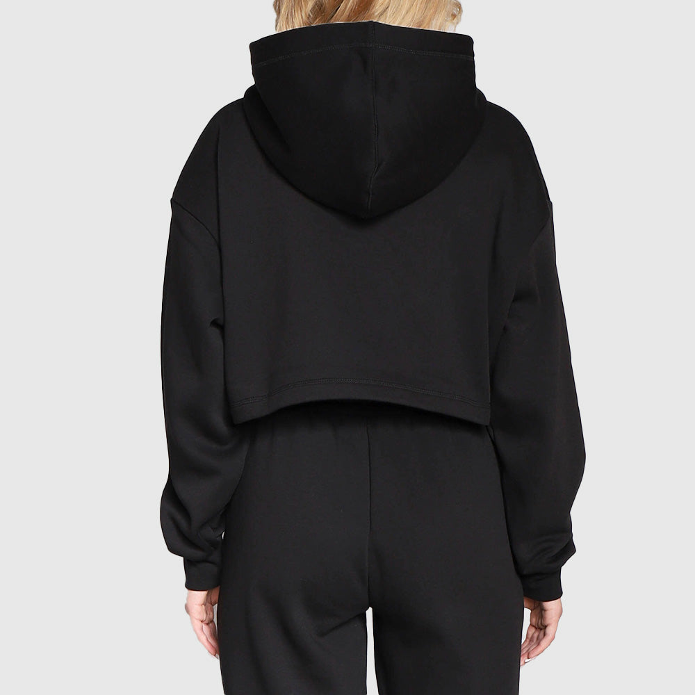 Shiny Institutional Hoodie - Black*
