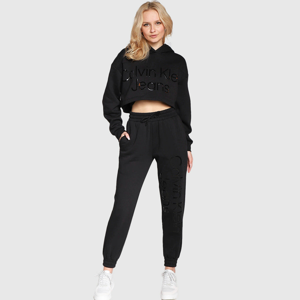 Shiny Institutional Hoodie - Black*