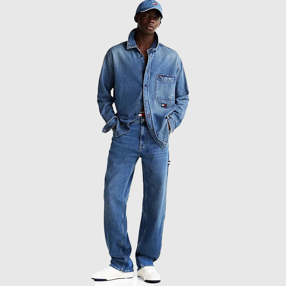 Relaxed Shirt - Denim Medium*