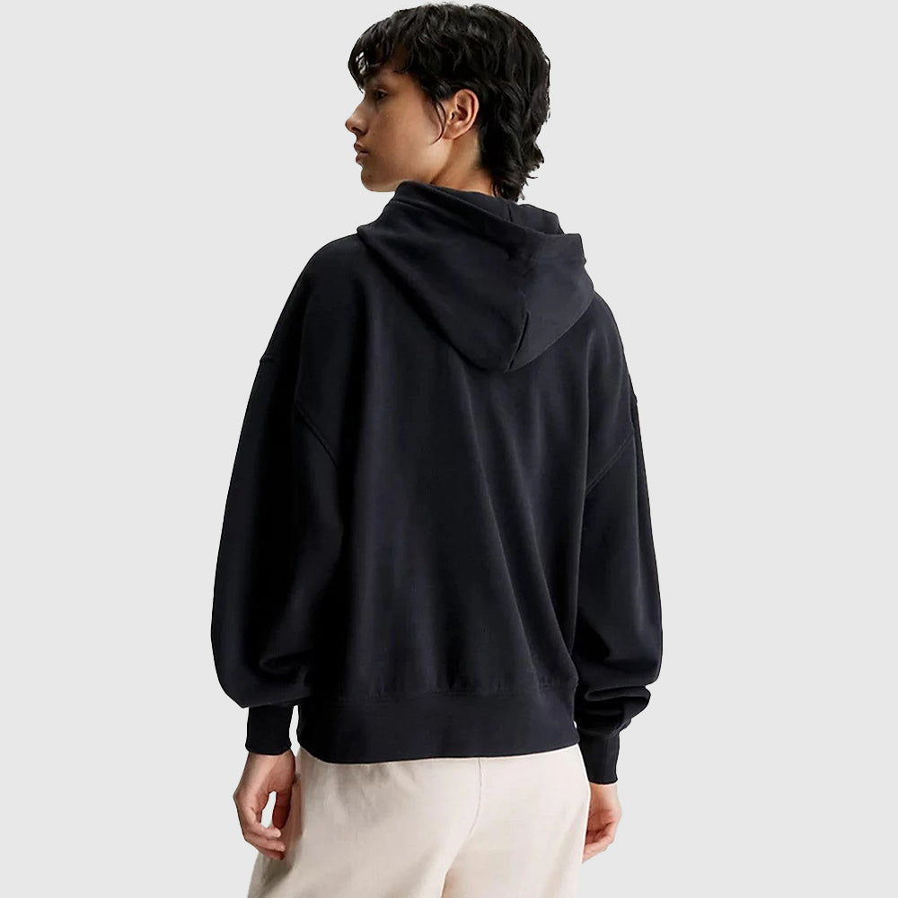 Premium Monologo Hoodie - Black*