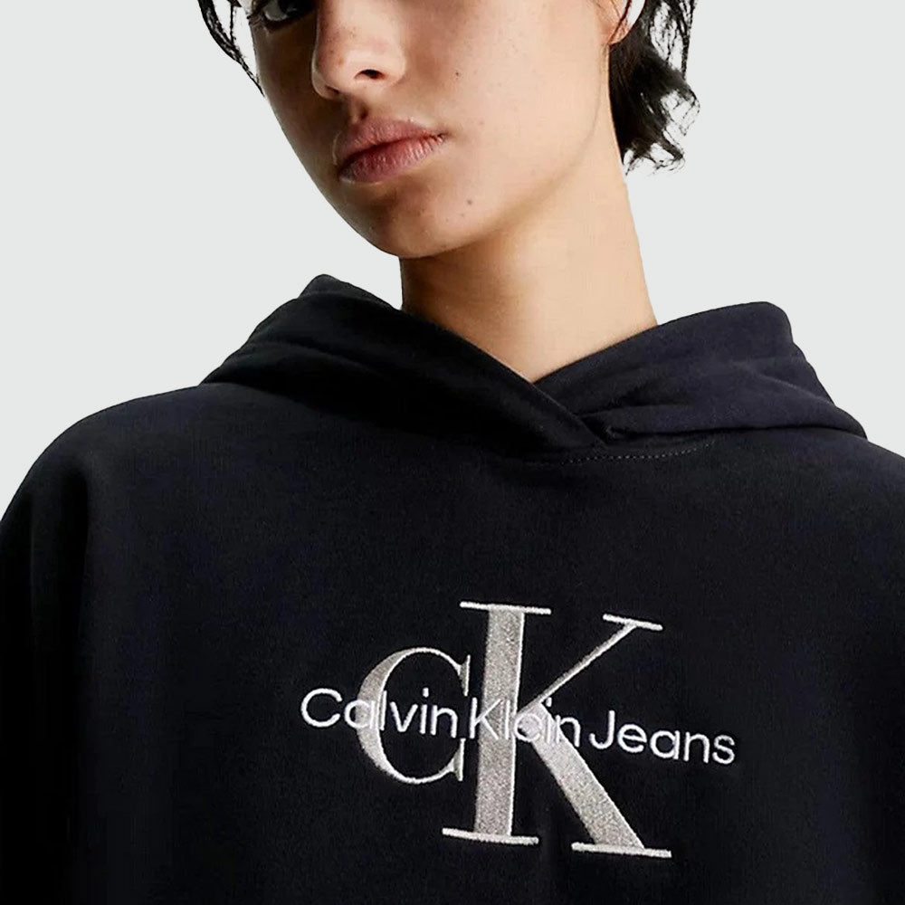 Premium Monologo Hoodie - Black*