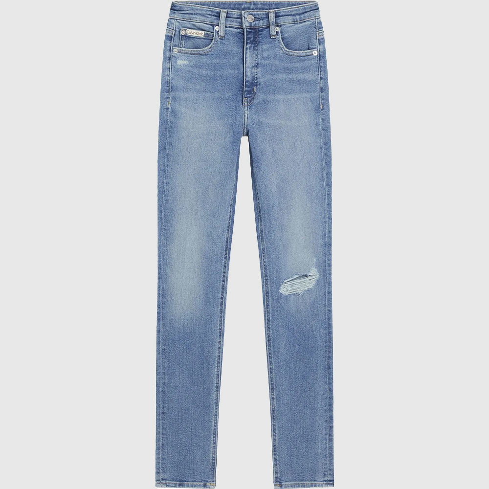 High Rise Skinny - Denim Medium*