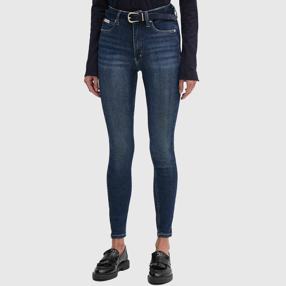 High Rise Super Skinny - Denim Dark*