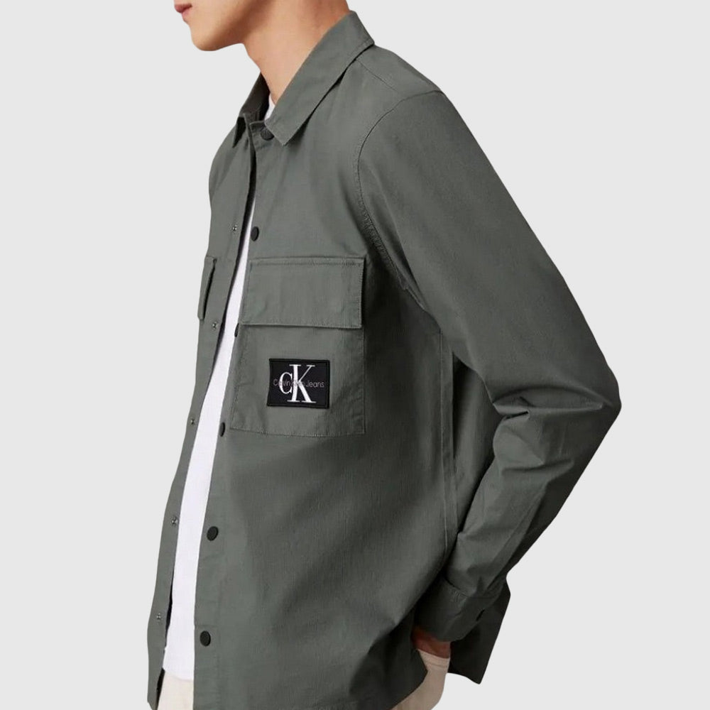 Cargo Overshirt - Dark Grey*