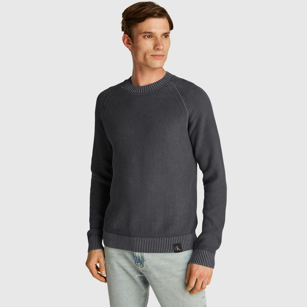 Washed Raglan Sweater - Navy*