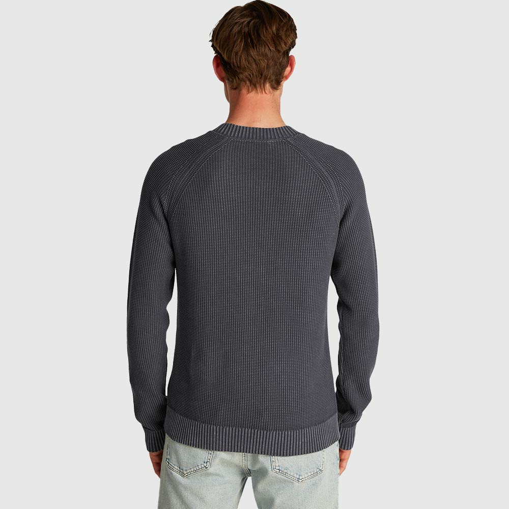 Washed Raglan Sweater - Navy*