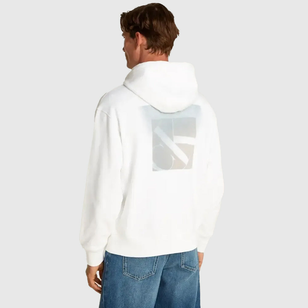 Soft Layered Monogram Hoodie - White*