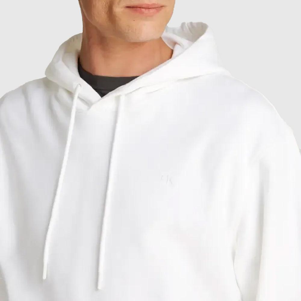 Soft Layered Monogram Hoodie - White*