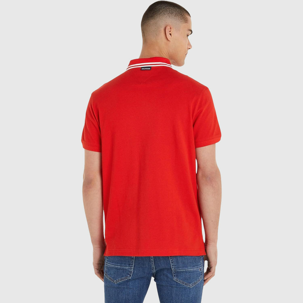 Monotype Badge Regular Polo - Red*