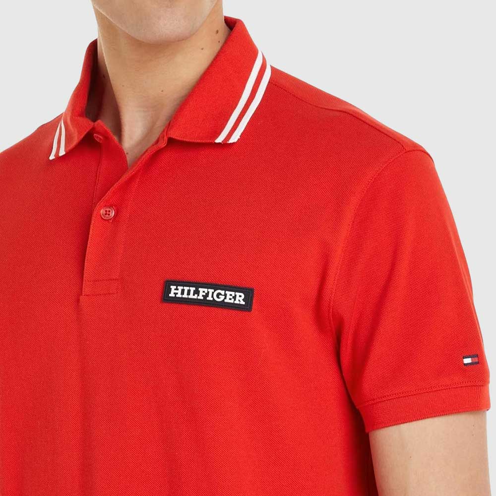 Monotype Badge Regular Polo - Red*