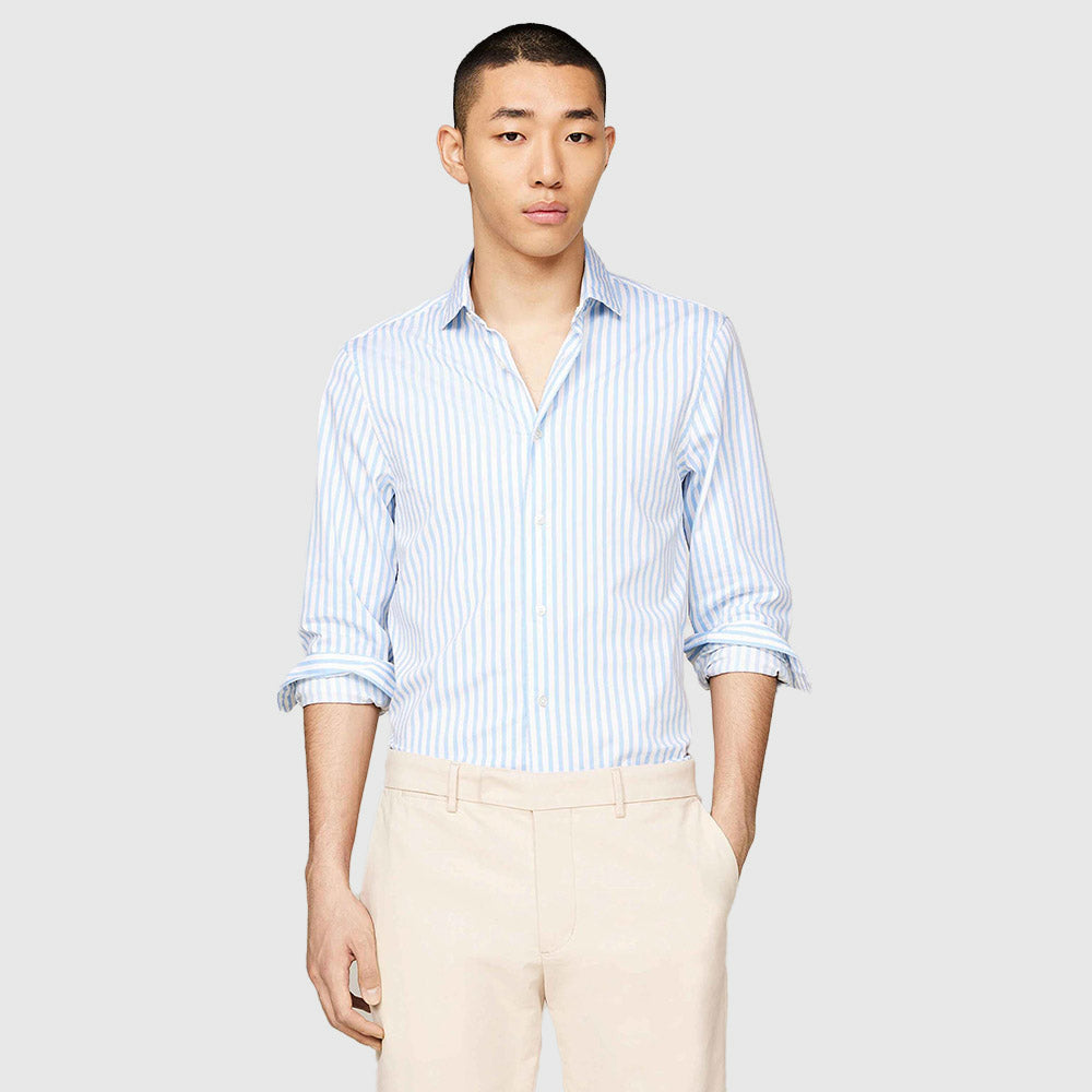Flex Stripe Shirt - Blue*