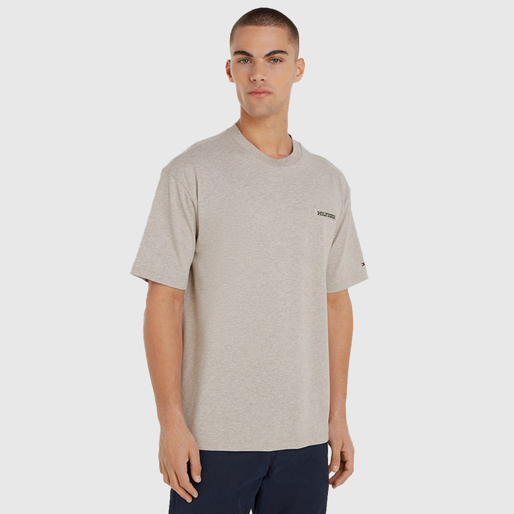 Small Monotype Tee - Grey Heather*