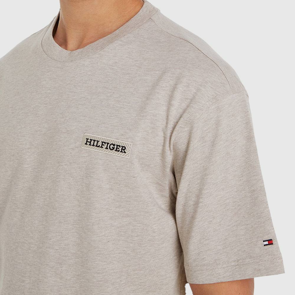 Small Monotype Tee - Grey Heather*