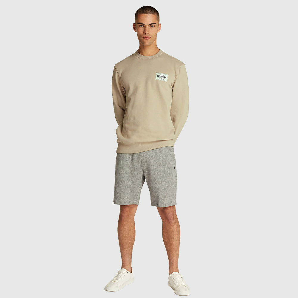 Monotype Label Sweatshirt - Beige*
