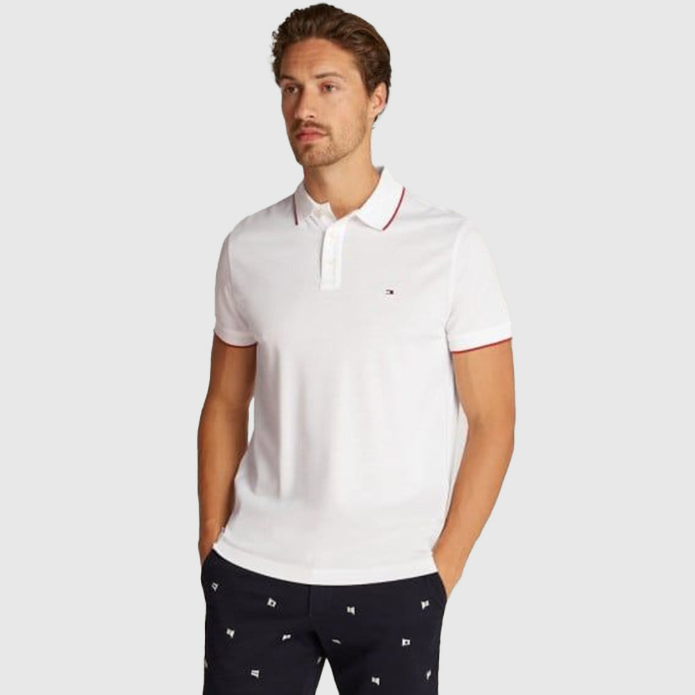 Elevated Tipping Polo - White*